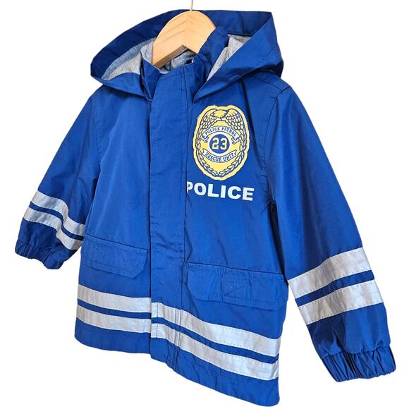 Carter's Policeman Rain Jacket Blue Size 12 Months - Picture 3 of 6
